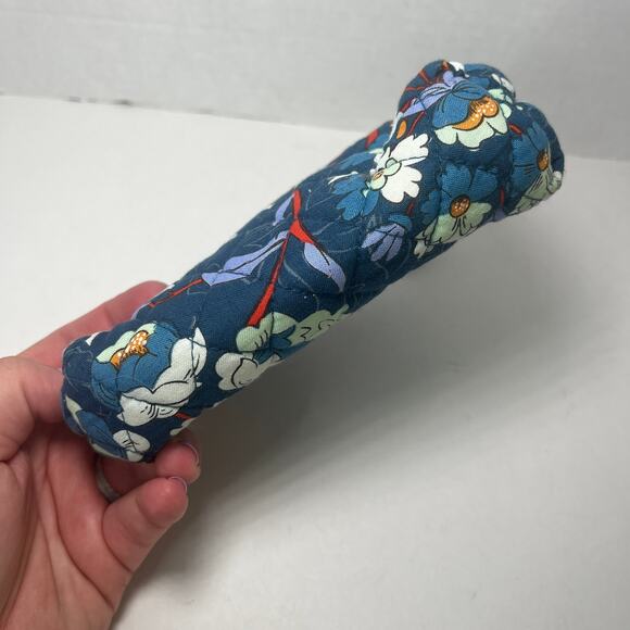 Vera Bradley Floral Bursts Print Compact Travel Cosmetic Pouch with Mirror - Picture 5 of 5